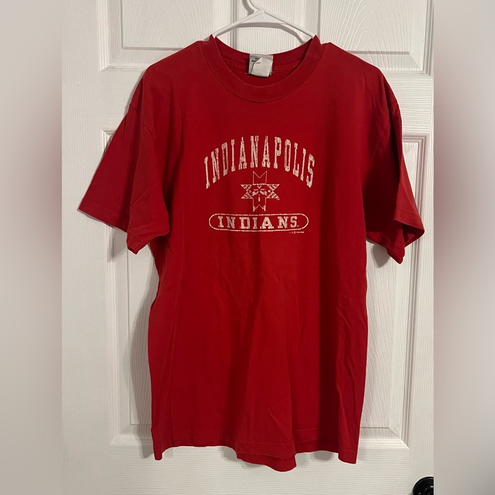 Sports Attack Vintage 2000 Indianapolis Indians MLB Size L Tshirt